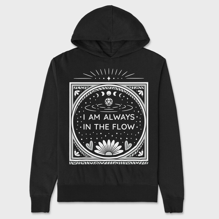 Always In The Flow, Hanorac Oversize Barbati (Unisex)