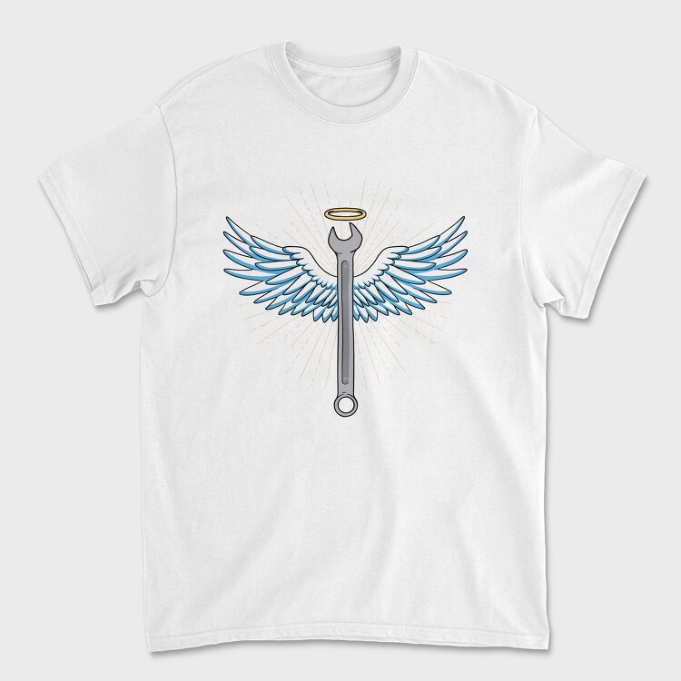 Angel Wrench, Tricou Barbati (Unisex)