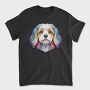 Colorful Cavachon Dog, Tricou Barbati (Unisex)