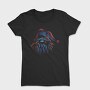 Colorful Gnome Fantasy Neon Tote, Tricou Femei