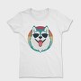 Cool Husky With Sunglasses Face, Tricou Femei