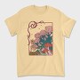 Cool Mushrooms Illustration, Tricou Barbati (Unisex)