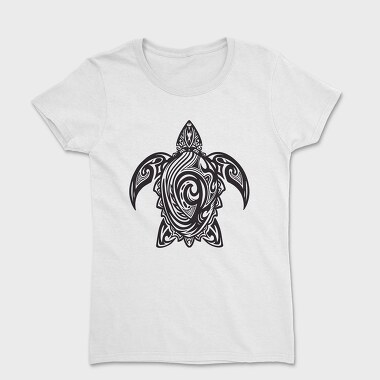 Cool Tribal Sea Turtle, Tricou Femei
