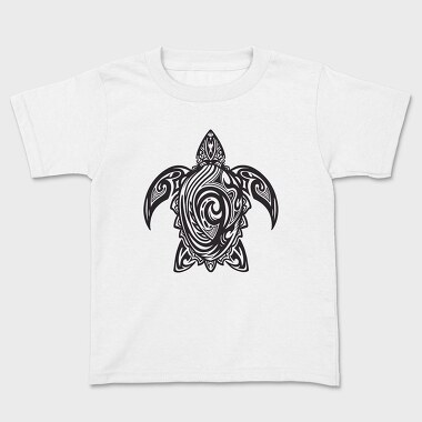 Cool Tribal Sea Turtle, Tricou Copii