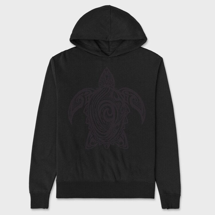 Cool Tribal Sea Turtle, Hanorac Oversize Barbati (Unisex)