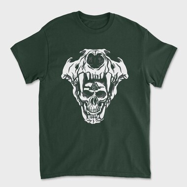 Cool Viking Skulls Bear Man, Tricou Barbati (Unisex)