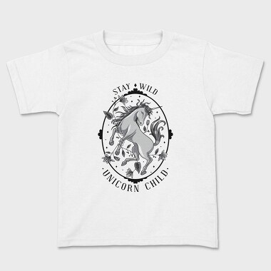 Cool Wild Unicorn 01, Tricou Copii