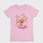 Christmas Cartoon Reindeer, Tricou Femei