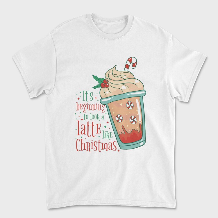 Christmas Latte, Tricou Barbati (Unisex)