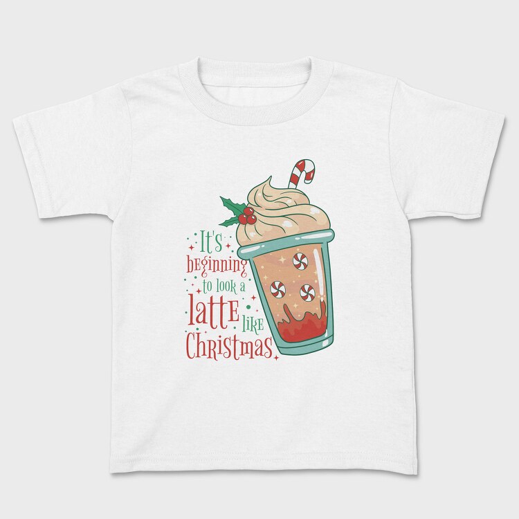 Christmas Latte, Tricou Copii