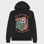 Christmas Skeleton This The Season To Be Spooky, Hanorac Oversize Barbati (Unisex)