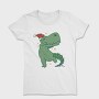Christmas T Rex Fun Dab, Tricou Femei