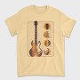 Classic Guitar Illustration, Tricou Barbati (Unisex)