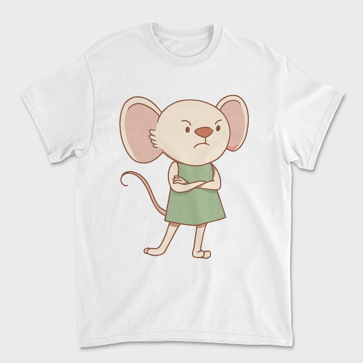 Angry Mouse Dress, Tricou Barbati (Unisex)