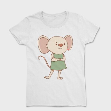Angry Mouse Dress, Tricou Femei