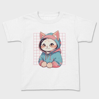 Anime Cat Cute, Tricou Copii