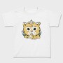 Cottagecore Cat, Tricou Copii