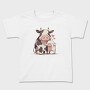 Cow And Pig Love Pig Cow, Tricou Copii