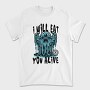 Creepy Menacing Monster Trend I Will Eat You, Tricou Barbati (Unisex)