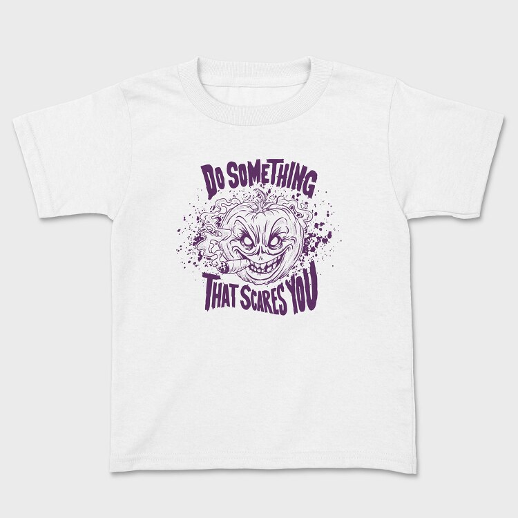 Creepy Pumpkin Halloween, Tricou Copii