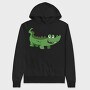 Crocodile Grin, Hanorac Oversize Barbati (Unisex)