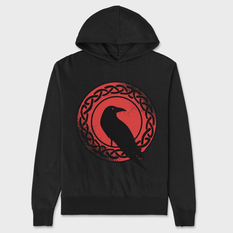 Crow Crown, Hanorac Oversize Barbati (Unisex)