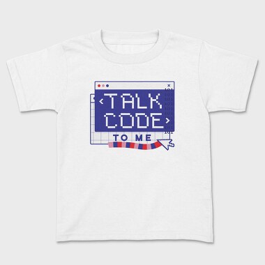 Coding Talk Code To Me Mug, Tricou Copii