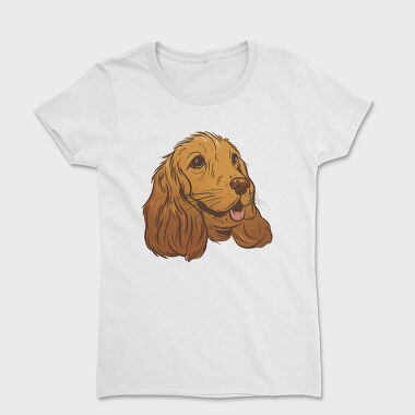 Coker Spaniel Dog, Tricou Femei