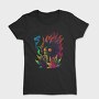 Colorful Monster Cannabis, Tricou Femei