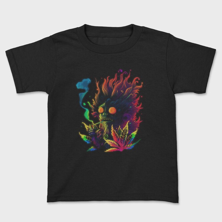 Colorful Monster Cannabis, Tricou Copii