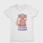 Axolotl With Headphones, Tricou Femei