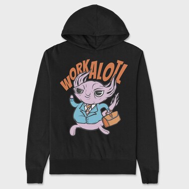 Axolotl Worker, Hanorac Oversize Barbati (Unisex)