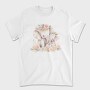 Baby Elephants With Flowers Two, Tricou Barbati (Unisex)