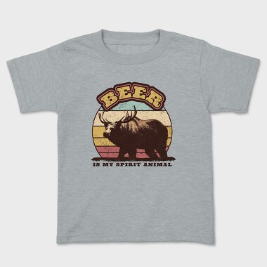 Beer Spirit Animal, Tricou Copii