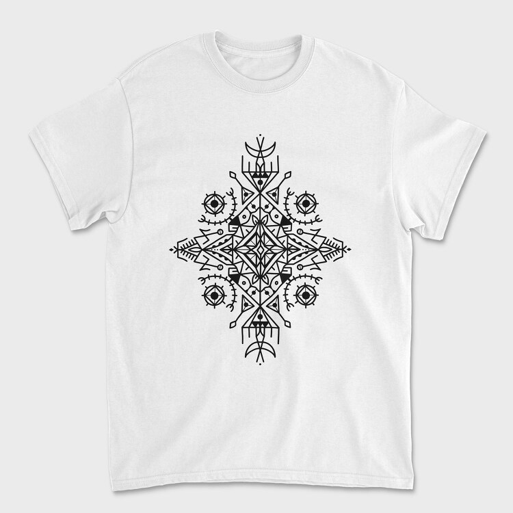 Berber Shape Berbere, Tricou Barbati (Unisex)