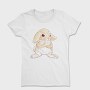 Cute Angry Bunny, Tricou Femei