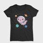 Cute Axolotl Space, Tricou Femei