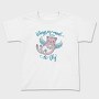 Cute Cat Angel Wings Are Made To Fly Mug, Tricou Copii