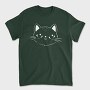 Cute Cat Filled Stroke Face, Tricou Barbati (Unisex)