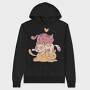 Cute Cat Pile, Hanorac Oversize Barbati (Unisex)
