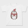 Cute Christmas Hedgehog, Tricou Copii