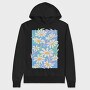 Daisy Flowers Composition Danish, Hanorac Oversize Barbati (Unisex)