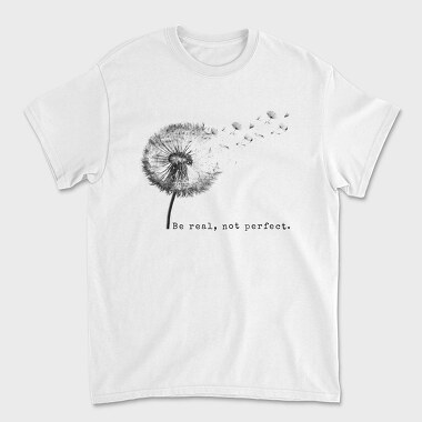 Dandelion With Quote, Tricou Barbati (Unisex)