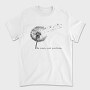 Dandelion With Quote, Tricou Barbati (Unisex)