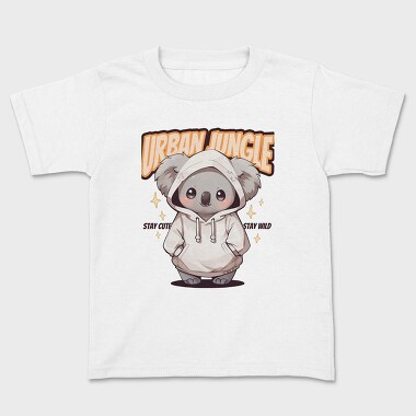 Cute Koala Urban, Tricou Copii