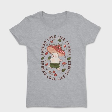Cute Mushroom Fairy, Tricou Femei