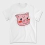 Cute Pig Piggy, Tricou Barbati (Unisex)