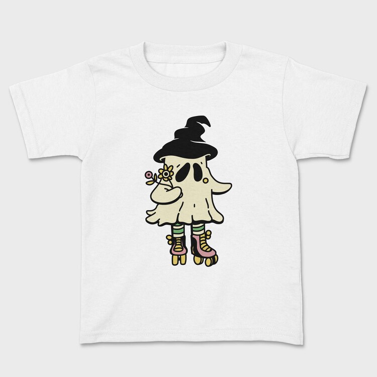 Cute Witch Ghost, Tricou Copii