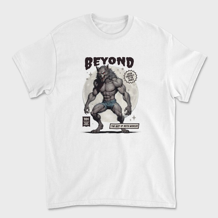 Beyond Werewolf Comic Trend, Tricou Barbati (Unisex)