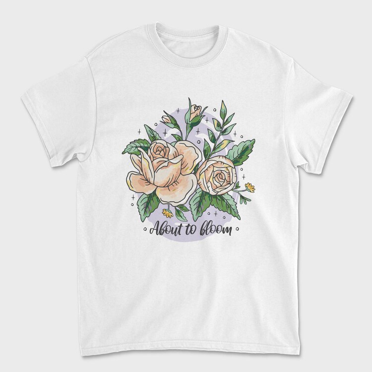 Bloom Rose Bouquet, Tricou Barbati (Unisex)